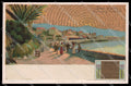 Illustratori Artist Signed Chiattone Art Nouveau Sanremo Olio Sasso pc ZG7155 – fronte