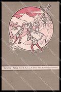 Illustratori Artist Signed P. Gamba Rebus Windmill serie I-5 cartolina ZG7163 – fronte