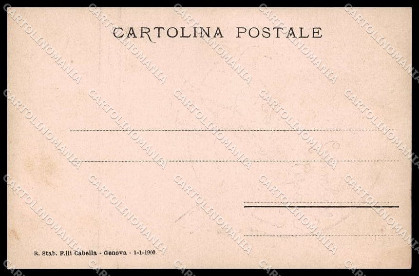 Illustratori Artist Signed P. Gamba Rebus Windmill serie I-5 cartolina ZG7163 – retro
