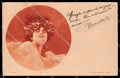 Illustratori Artist Signed Villa Art Nouveau Lady serie 95 cartolina ZG7190 – fronte