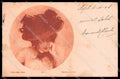 Illustratori Artist Signed Villa Art Nouveau Lady serie 91B cartolina ZG7192 – fronte