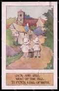 Illustratori Artist Signed LE Children Jack and Jill Mansell 1042 ZG7201 – fronte