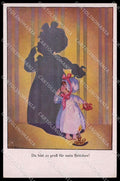 Illustratori Artist Signed H. Z. Girl serie 1366-4 TEARED cartolina ZG7207 – fronte
