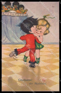 Artist Signed M. Boriss Children Jazz Band Dance Charleston Amag 0259 pc ZG7218 – fronte