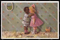 Illustratori Artist Signed E. Frank Children WSSB serie 5783 pc ZG7229 – fronte