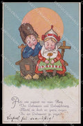Illustratori Artist Signed Baumgarten ? Children serie 16500 cartolina ZG7252 – fronte