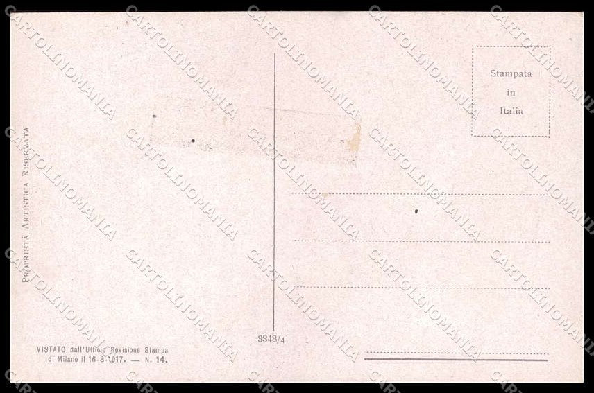 Illustratori Artist Signed Marchisio Fashion Lady serie 3348-4 cartolina ZG7255 – retro