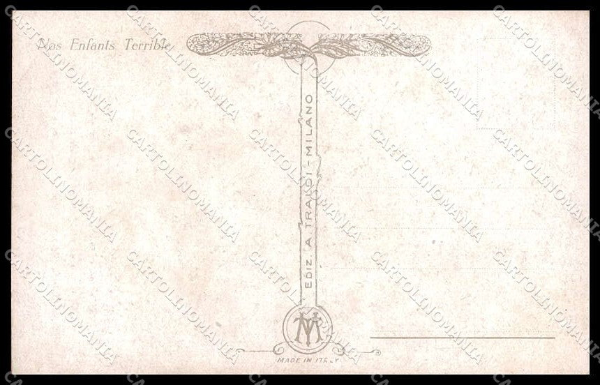 Illustratori Artist Signed Rubino Repubblica Propaganda cartolina ZG7260 – retro
