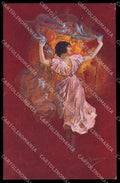 Illustratori Artist Signed Guerzoni Lady Giovinezza serie 1014-4 pc ZG7273 – fronte