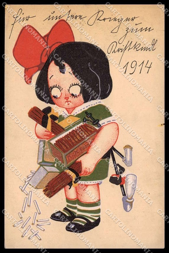Illustratori Artist Signed Girl serie 135 TEARED cartolina ZG7293 – fronte