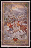Artist Signed Kranzle Children Deutscher Schulverein 1111 CORNER CREASED ZG7307 – fronte