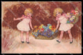 Illustratori Artist Signed Hannes Petersen Girl HWB serie 4386 cartolina ZG7314 – fronte