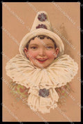 Artist Signed Baumgarten Boy Meissner & Buch serie 966 CORNER CREASED pc ZG7316 – fronte