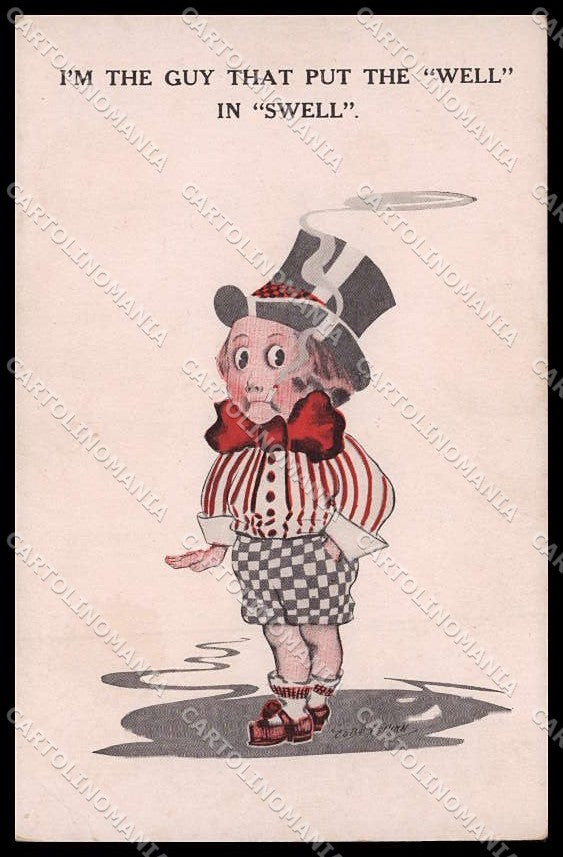 Illustratori Artist Signed Shinn Cobb X Child serie 903 CORNER CREASED pc ZG7325 – fronte