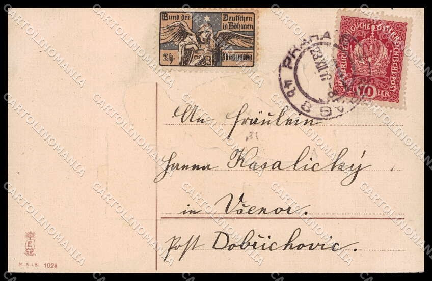 Illustratori Artist Signed Dutch Child Relief serie 1024 cartolina ZG7327 – retro