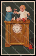 Illustratori Artist Signed Flatscher Children Relief PFB 7954 ABRADED pc ZG7388 – fronte