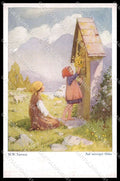 Illustratori Artist Signed M. W. Tarrant Children serie 3427 cartolina ZG7392 – fronte