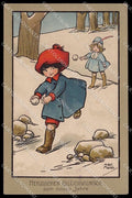 Illustratori Artist Signed H. G. C. Marsh Children Dondorf 471 cartolina ZG7403 – fronte