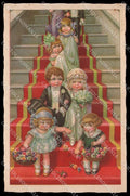 Illustratori Artist Signed Bertiglia Children Marriage serie 2444 pc ZG7417 – fronte