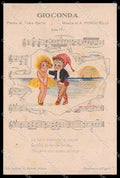 Illustratori Artist Signed Bonora Children Music Sheet serie 2274 pc ZG7418 – fronte