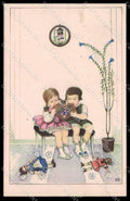 Illustratori Artist Signed Mela Koehler Girl Doll BKWI 110-1 WRINKLES pc ZG7427 – fronte