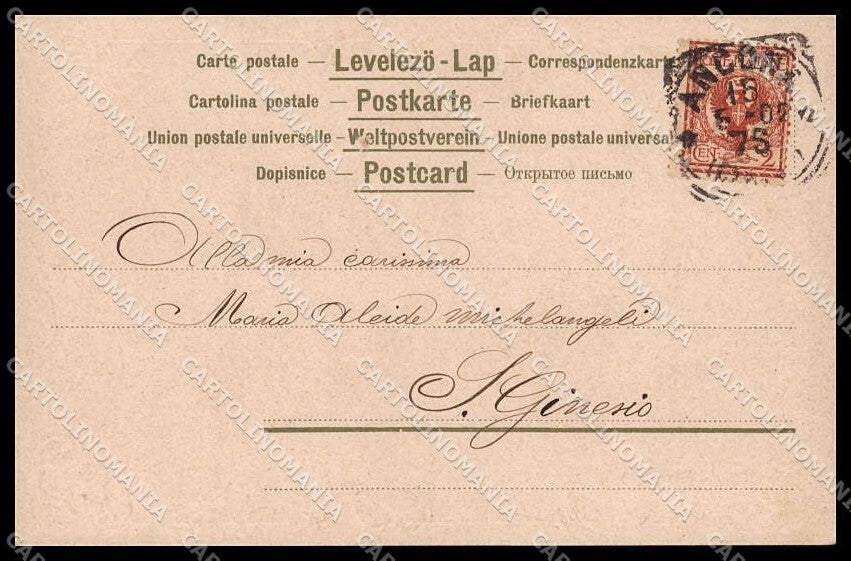 Illustratori Artist Signed Children Flowers ESD serie 8149 Art Nouveau pc ZG7429 – retro