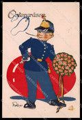 Illustratori Artist Signed Rolo 1914 Boy Easter Egg serie 175 cartolina ZG7434 – fronte