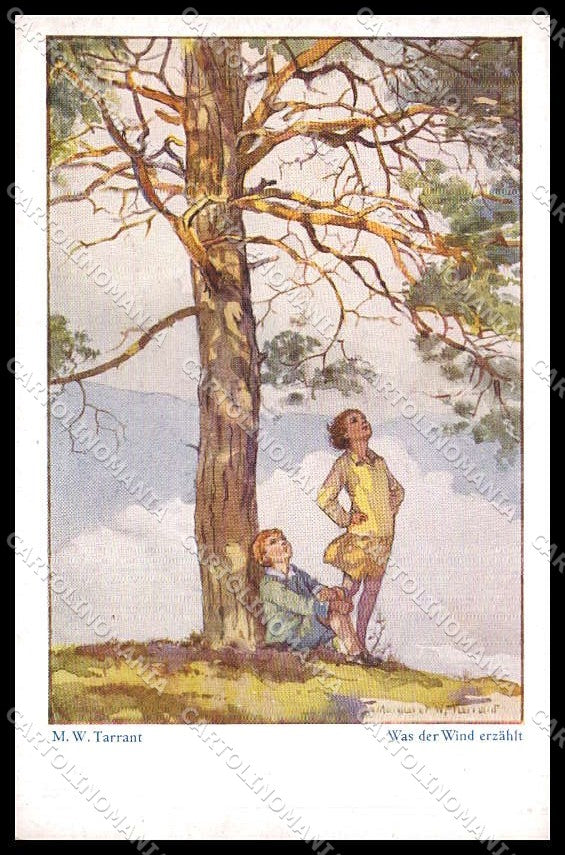 Illustratori Artist Signed M. W. Tarrant Children serie 3408 cartolina ZG7457 – fronte