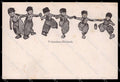 Illustratori Artist Signed Dutch Boys Volendam Holland cartolina ZG7473 – fronte