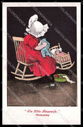 Illustratori Artist Signed Girl Doll The Little Housewife Wednesday pc ZG7475 – fronte