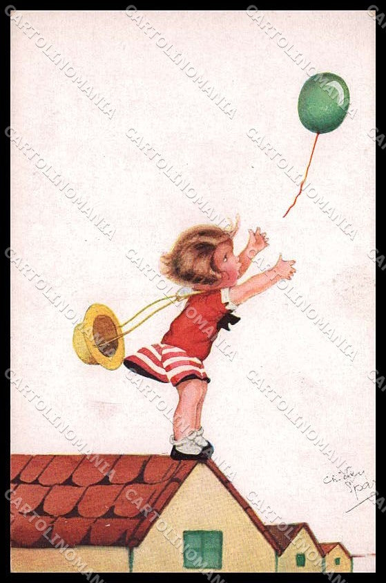 Illustratori Artist Signed Chicky Spark Children serie 1185 cartolina ZG7490 – fronte