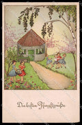 Illustratori Artist Signed Inge Schott ? Children Pittius Published pc ZG7492 – fronte