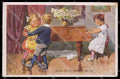 Artist Signed Karl Feiertag Children Piano BKWI 189-2 WRINKLES pc ZG7510 – fronte