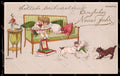Illustratori Artist Signed Thomas Barwick Children Propaganda WW1 5110 pc ZG7531 – fronte