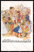 Artist Signed Karpellus Lady Puppen Walzer Music Sheet BKWI 635-2 pc ZG7537 – fronte