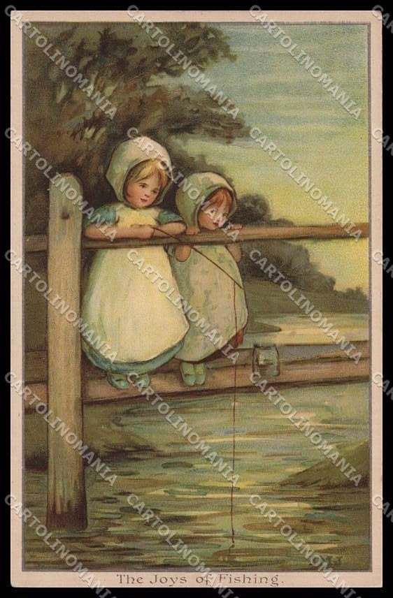 Illustratori Artist Signed IMJ Children Faulkner serie 1015 cartolina ZG7565 – fronte