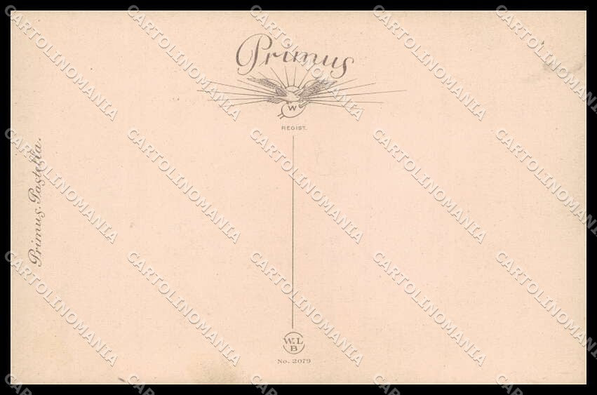 Illustratori Artist Signed H. Petersen Children Primus serie 2079 pc ZG7585 – retro