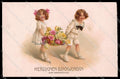 Illustratori Artist Signed Girls Roses serie 7240 cartolina ZG7618 – fronte