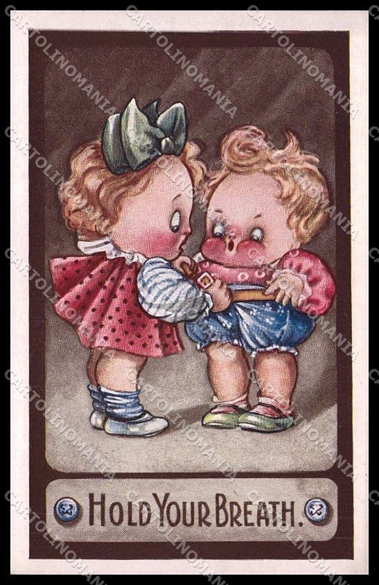 Illustratori Artist Signed Children Kute Kiddies series 639 cartolina ZG7619 – fronte