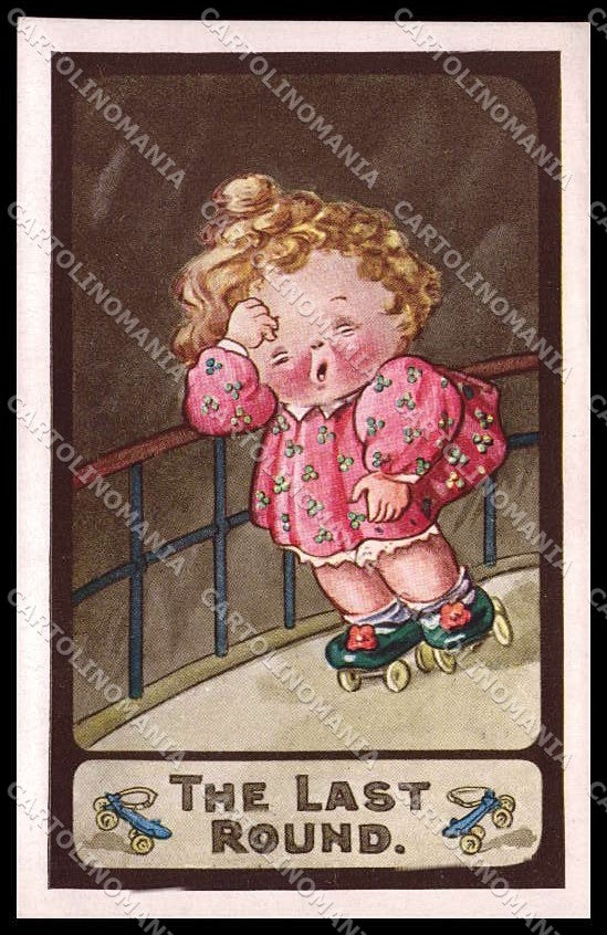 Illustratori Artist Signed Girl Kute Kiddies series 624 cartolina ZG7620 – fronte