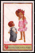 Illustratori Artist Signed Bernhardt Wall Children serie 799-2 cartolina ZG7630 – fronte