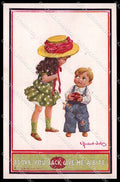 Illustratori Artist Signed Bernhardt Wall Children serie 799-5 cartolina ZG7631 – fronte