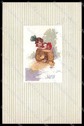 Illustratori Artist Signed Dody Girl Chick Easter serie 312 cartolina ZG7638 – fronte
