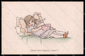Illustratori Artist Signed Raphael Kirchner ? Girl Doll Maissner Buch pc ZG7639 – fronte
