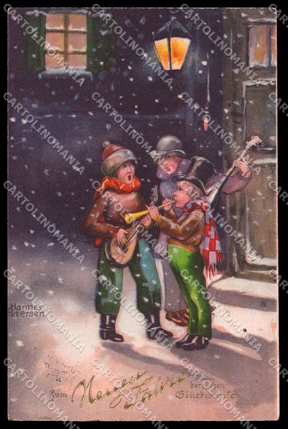 Illustratori Artist Signed Hannes Petersen Children HWB 4478 cartolina ZG7644 – fronte