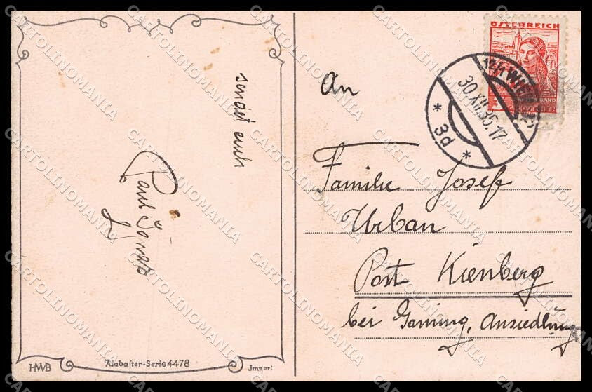 Illustratori Artist Signed Hannes Petersen Children HWB 4478 cartolina ZG7644 – retro