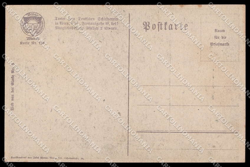 Artist Signed Karl Friedrich Gsur Lady Deutscher Schulverein 196 pc ZG7651 – retro