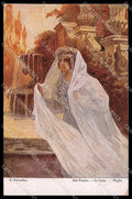 Illustratori Artist Signed Solomko Lady Flight TSN 313 cartolina ZG7692 – fronte