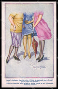 Illustratori Artist Signed Donald Mc Gill Lady Comique Series 2930 pc ZG7703 – fronte