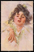 Illustratori Artist Signed Lady BKWI serie 119-3 cartolina ZG7704 – fronte
